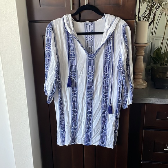 Aztec print cover up tunic - Picture 3 of 6